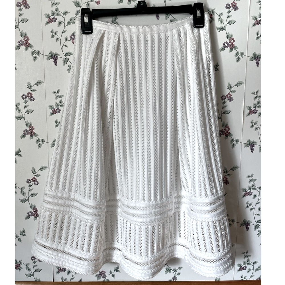 H&M Crochet Lace A-Line Skirt